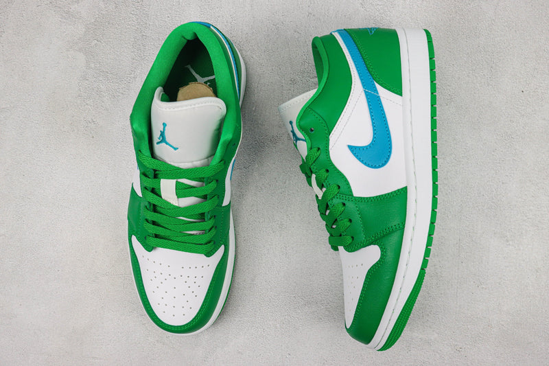 JD 1 Low Lucky Green Aquatone