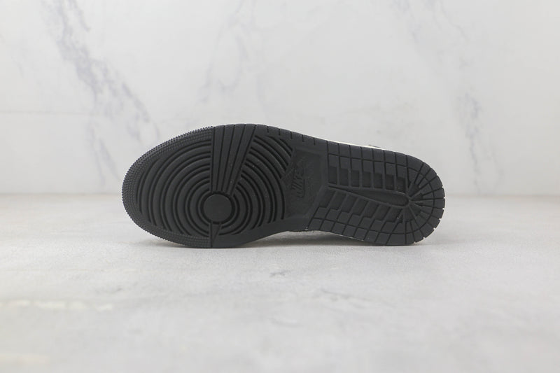 JD 1 Low Black Smoke Grey