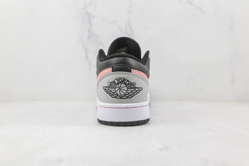 JD 1 Low Black Grey Pink