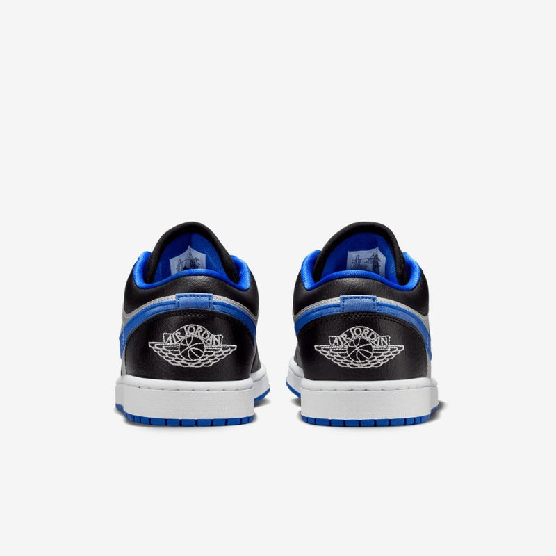 Air JD 1 Low Black White Game Royal Platinum