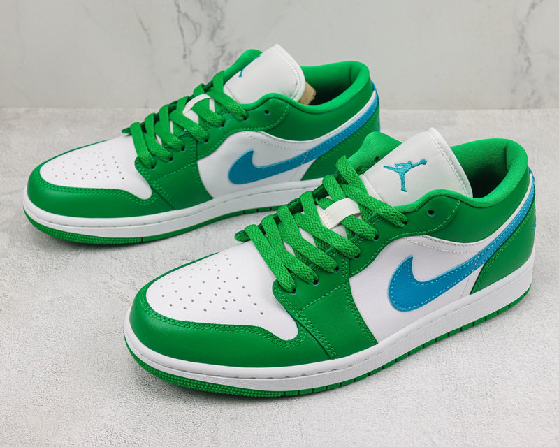 JD 1 Low Lucky Green Aquatone