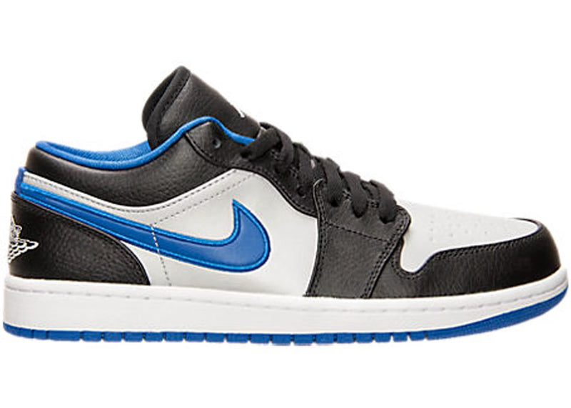 Air JD 1 Low Black White Game Royal Platinum