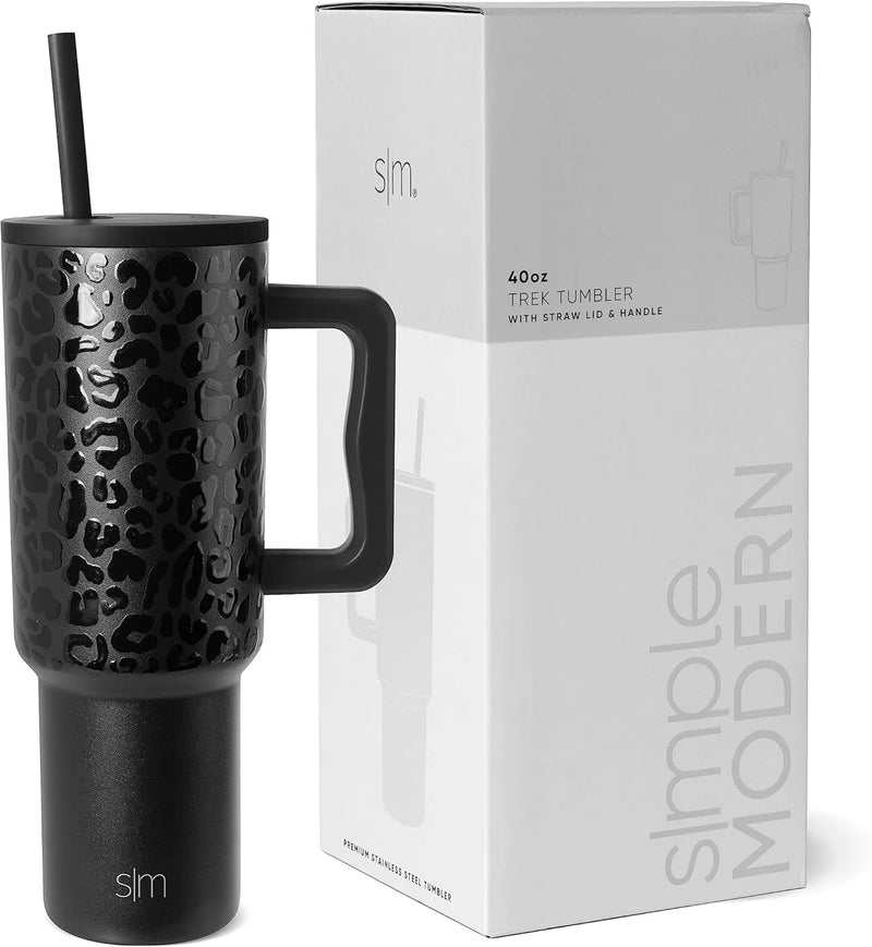 Copo Térmico S|M Pantera Negra 1,18L – Estilo e Elegância.