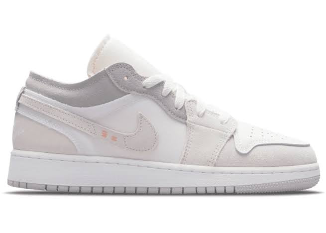 Air JD 1 Low Inside Out Cream White Light Grey