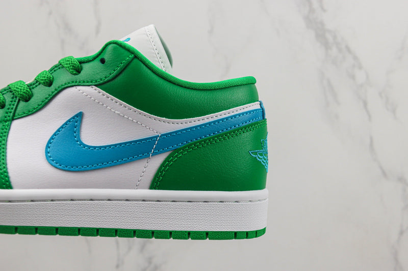 JD 1 Low Lucky Green Aquatone