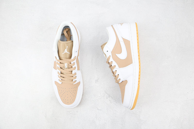 JD 1 Low Hemp White