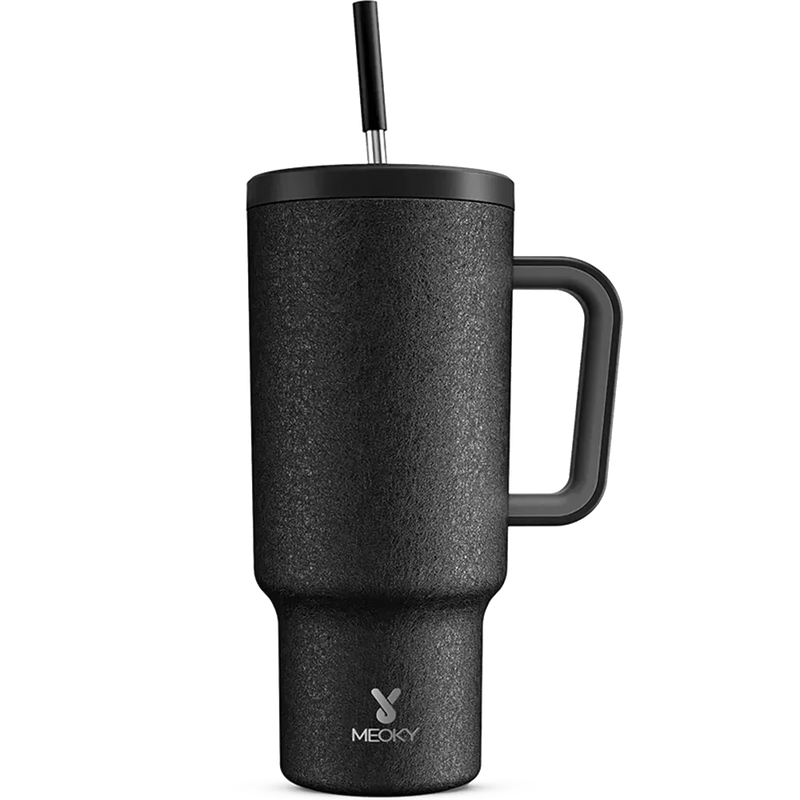 Copo Térmico Meoky Preto 1,18L – 34h Gelado